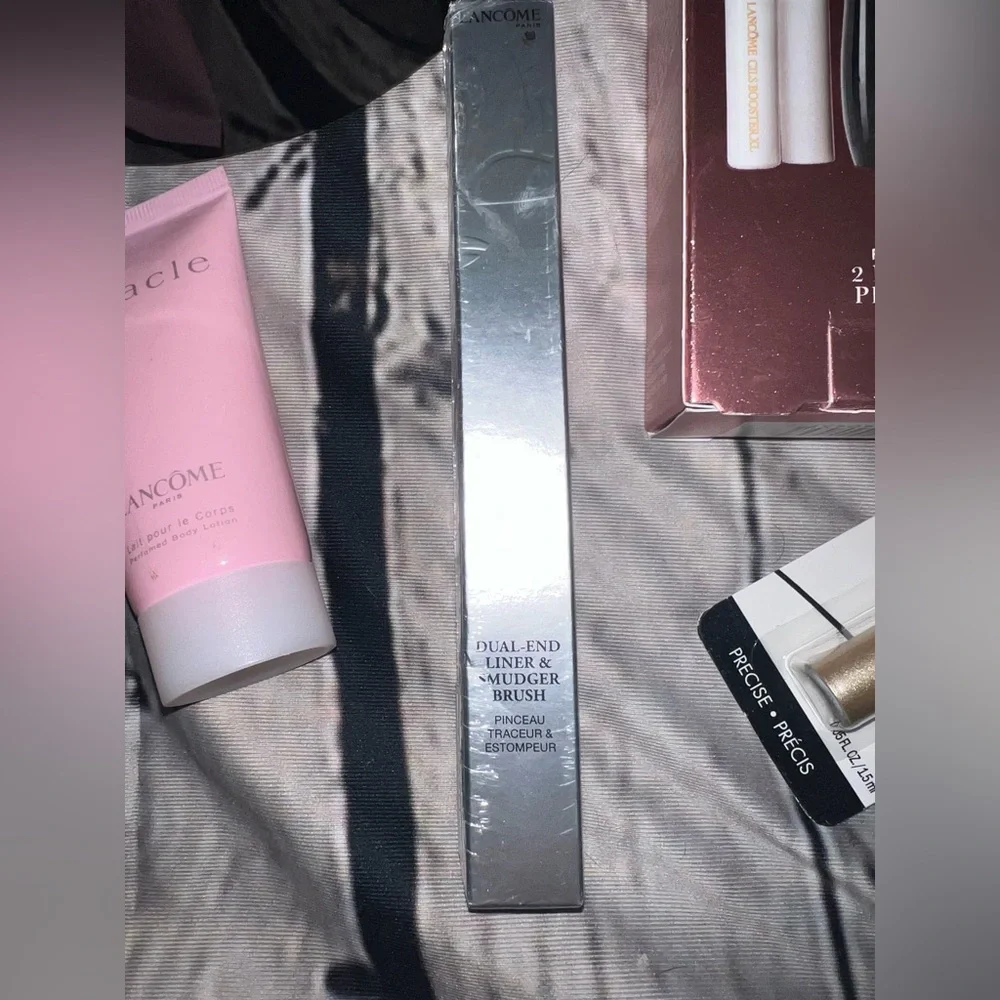 LANCÔME TRAIN CASE BEAUTY BUNDLE (7 pcs total)